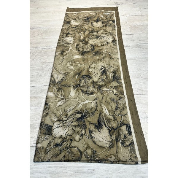 Desenli Bambu Şal 026AK